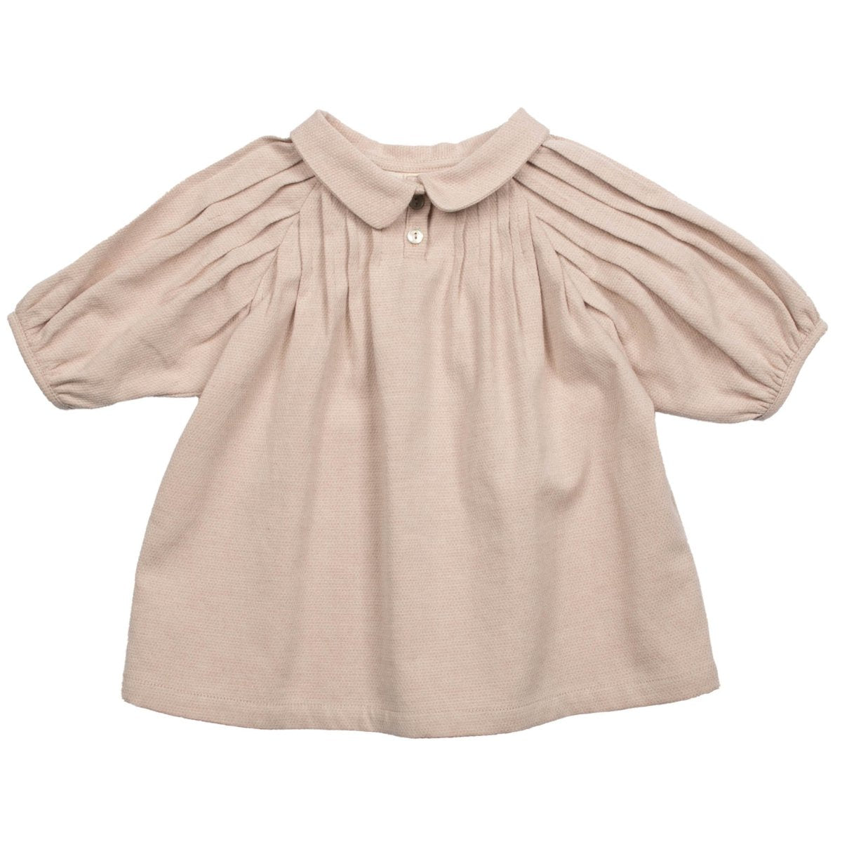 Woven Piquet Baby Pleated Dress - Suuky Porto
