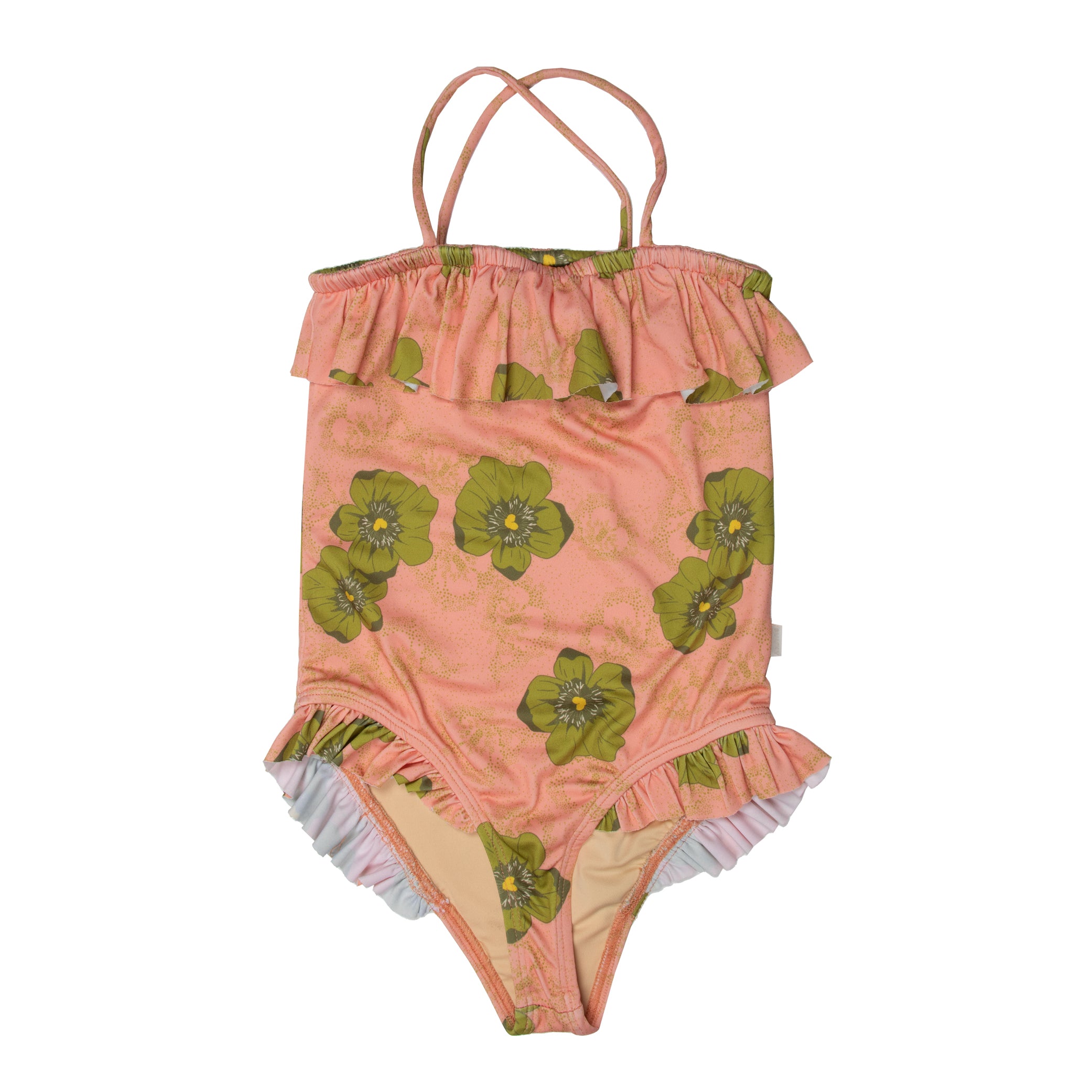 Frilled Flowers Swimsuit - Suuky NC