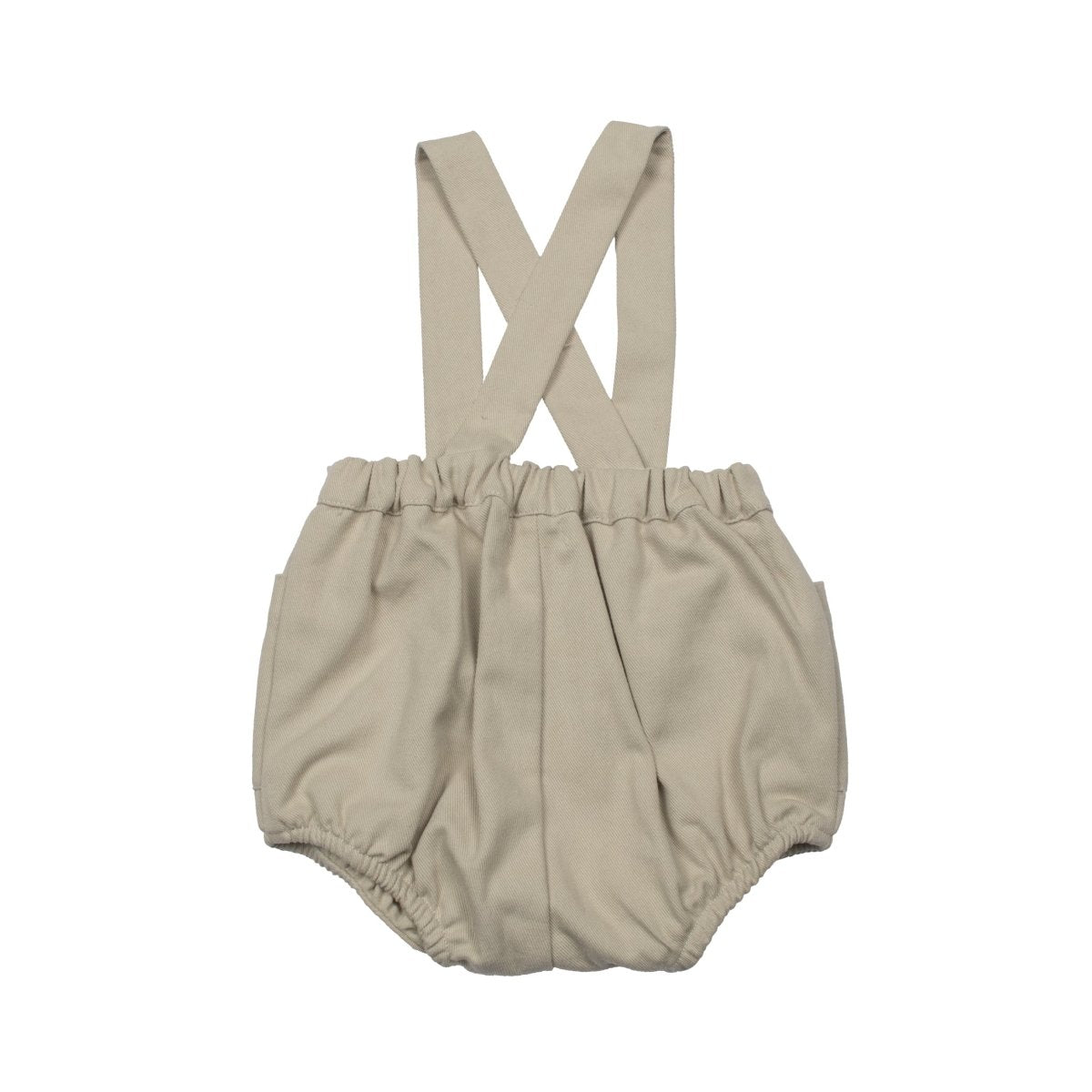 Canvas Baby Suspender Shorts - Suuky Porto