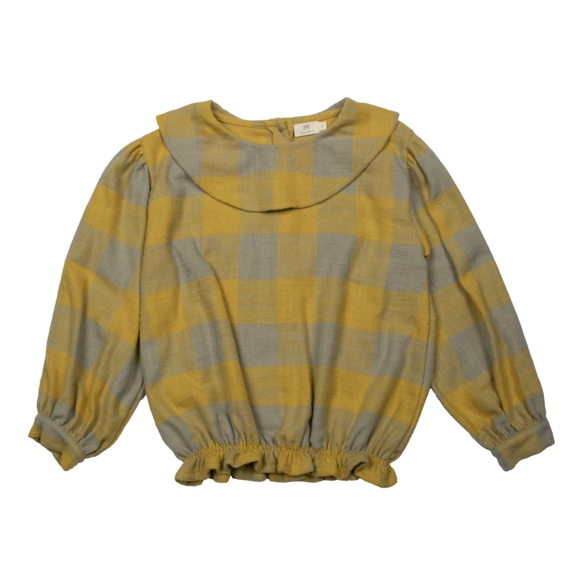 Check Brushed Blouse - Suuky Porto