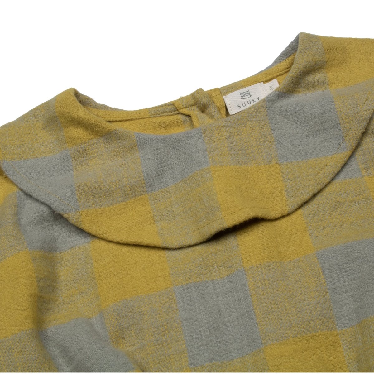 Check Brushed Blouse - Suuky Porto