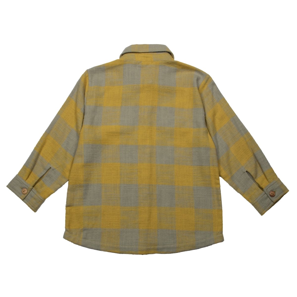 Check Brushed Overshirt - Suuky Porto