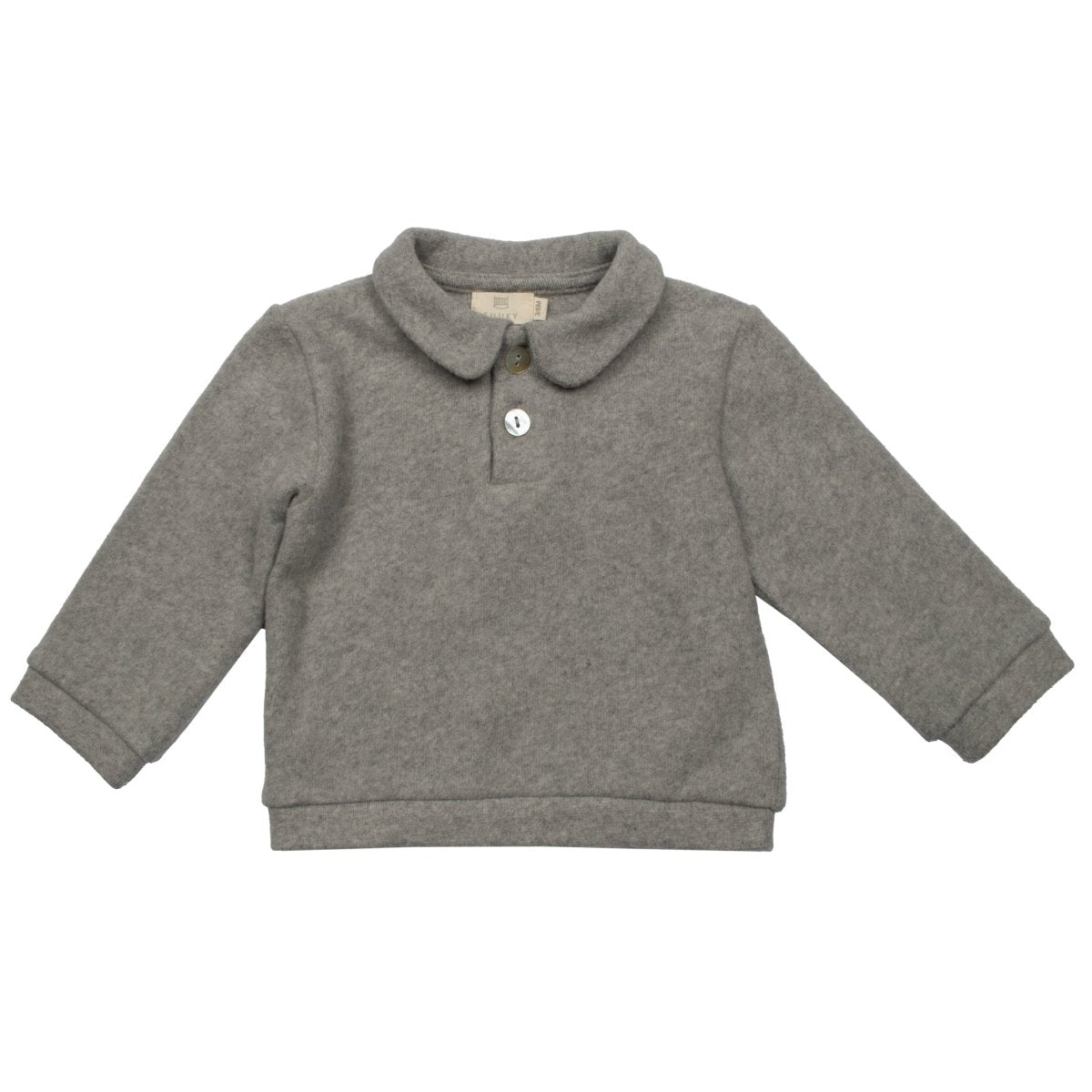 Grey Knit Baby Tee - Suuky Porto