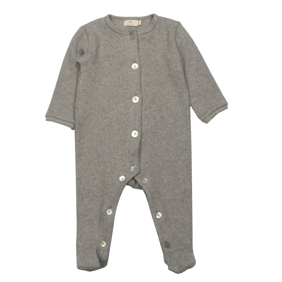 Grey Knit Onesie - Suuky Porto