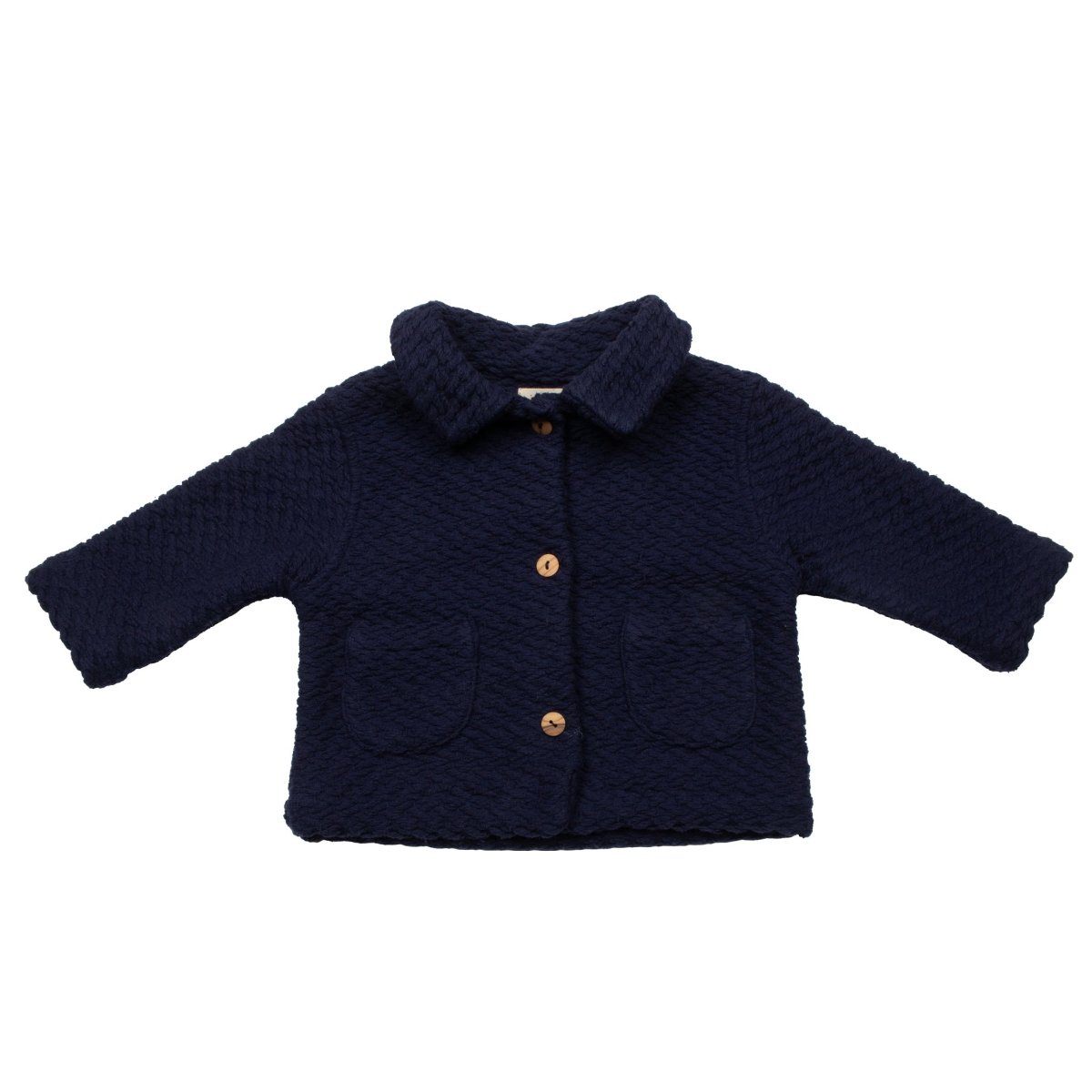 Heavy Jacquard Baby Coat - Suuky Porto