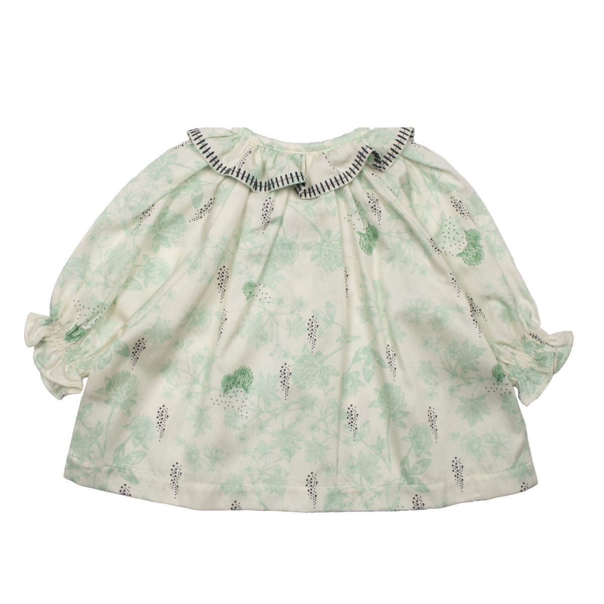 Saten Baby Collar Blouse - Suuky Porto