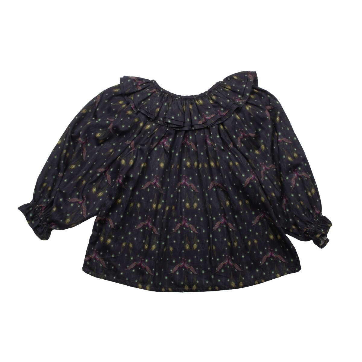 Saten Collar Blouse - Suuky Porto