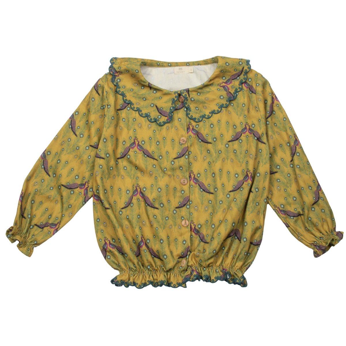 Soft Twill Embroidered Blouse - Suuky Porto