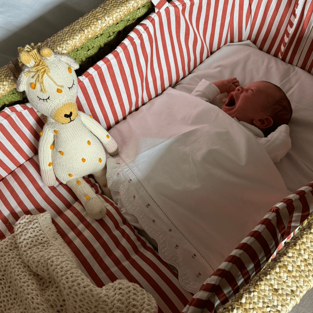 Suuky Stripe Bumper for Vintage Crib - Suuky Porto