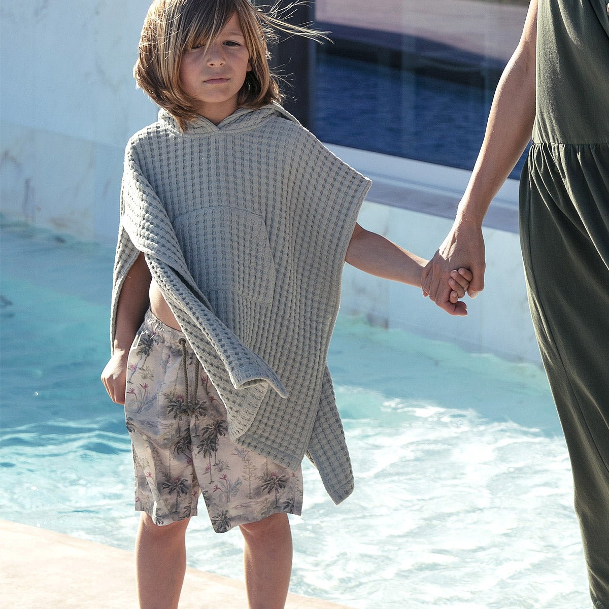 Swimming Long Shorts Wild Print - Suuky Porto