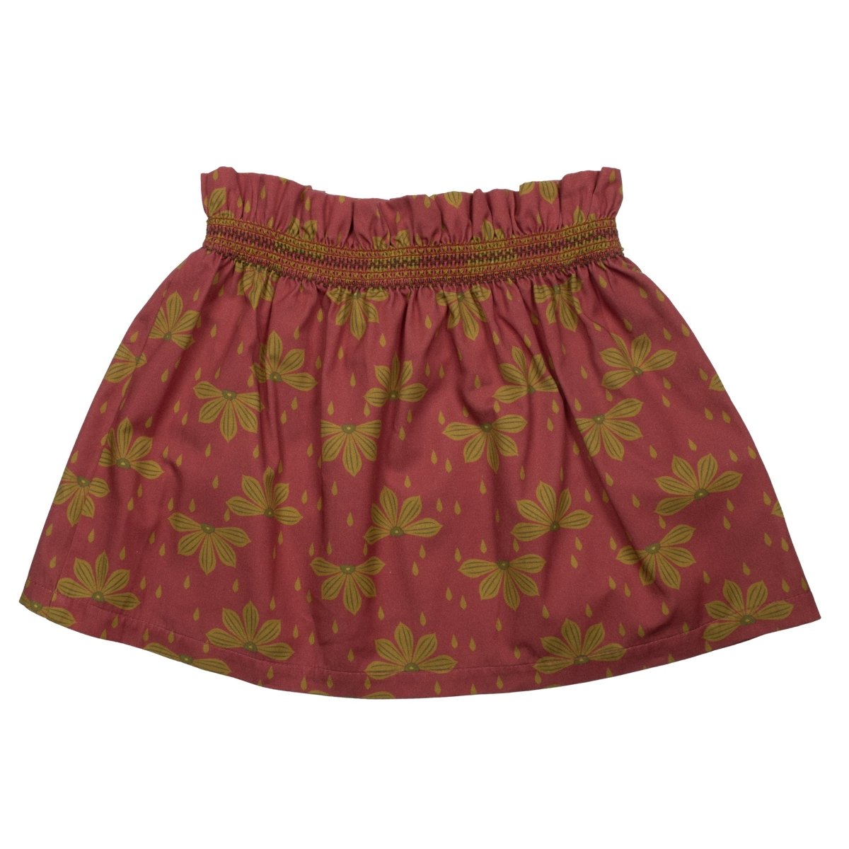 Twill Embroidered Skirt - Suuky Porto