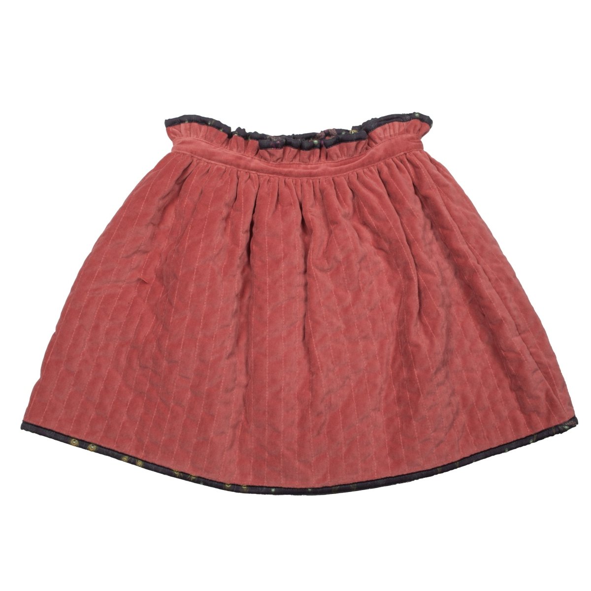 Velvet Padded Skirt - Suuky Porto