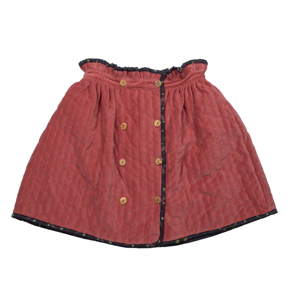 Velvet Padded Skirt - Suuky Porto