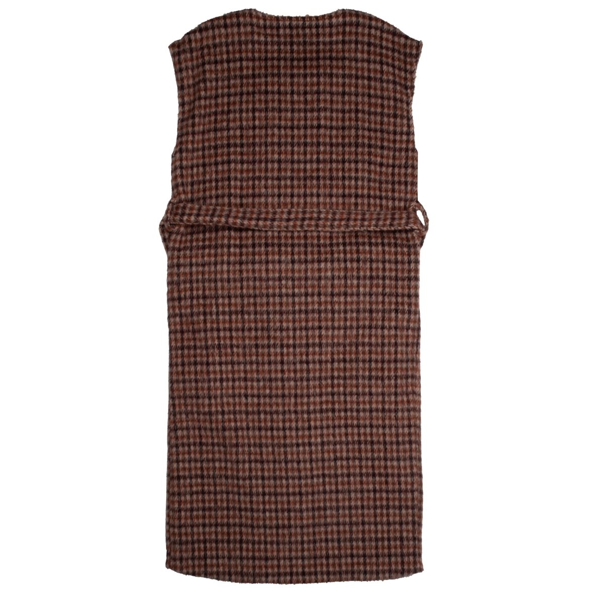 Wool Check Woman Vest - Suuky Porto