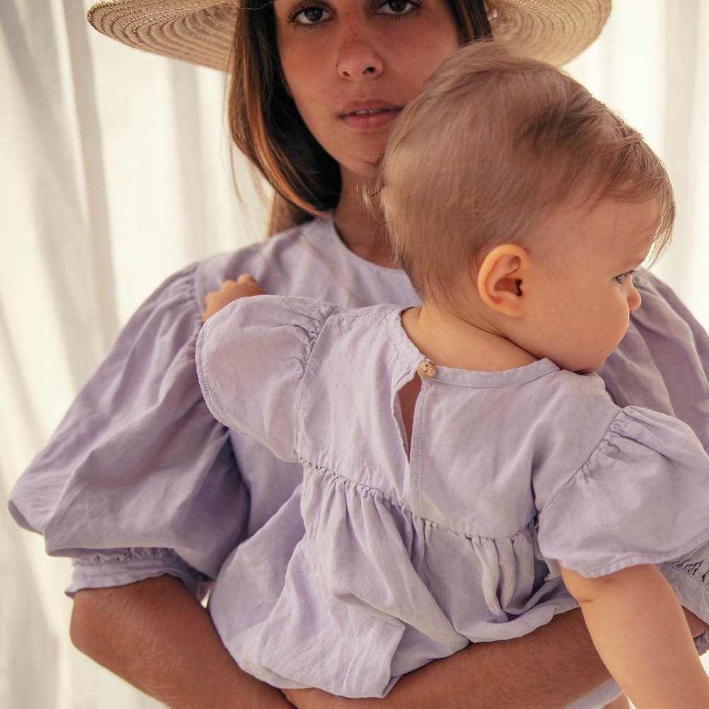 Basic Linen | Baby Dress Set - Dresses & Jumpsuits Suuky Porto