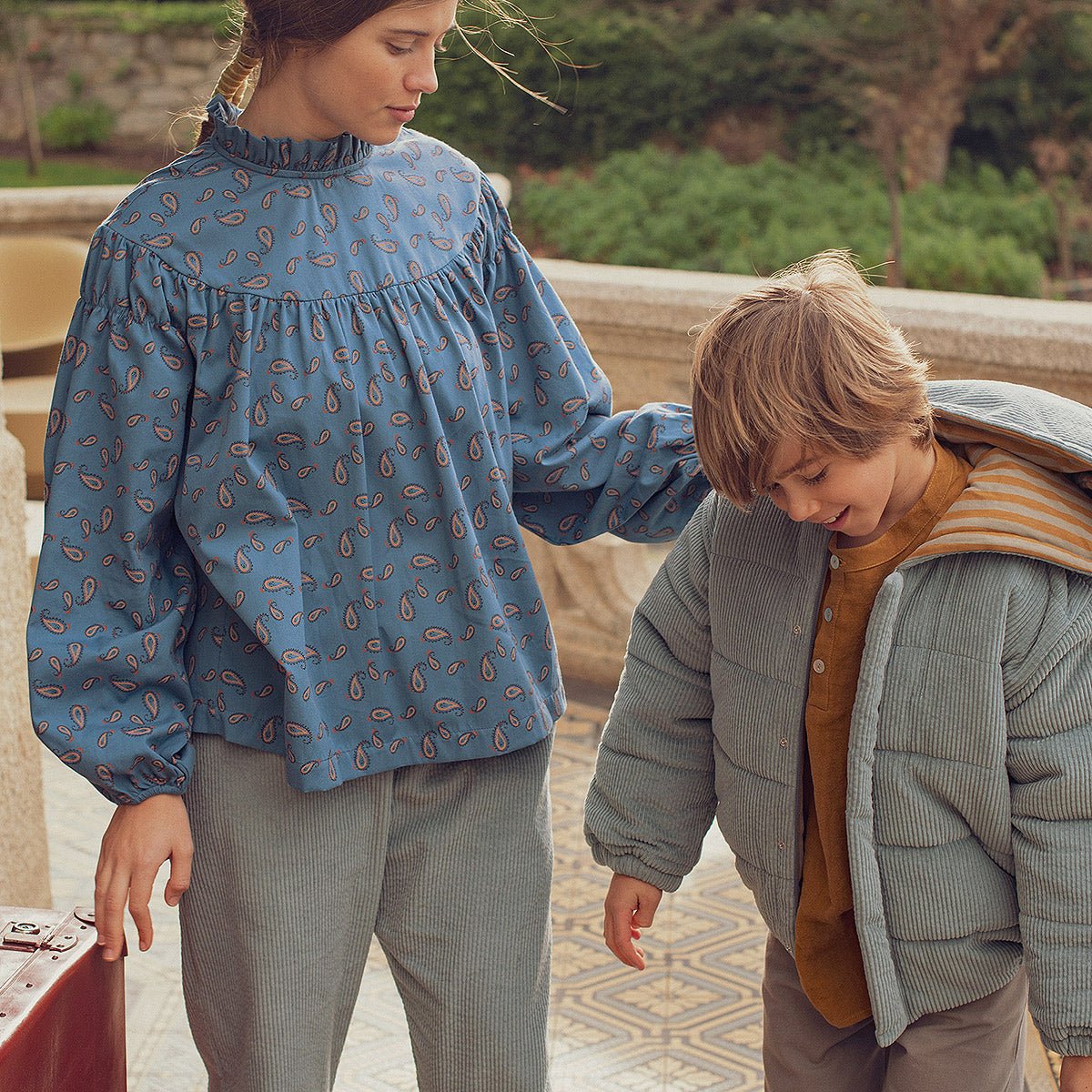 Corduroy Artic Padded Jacket - Jackets & Kimonos Suuky Porto