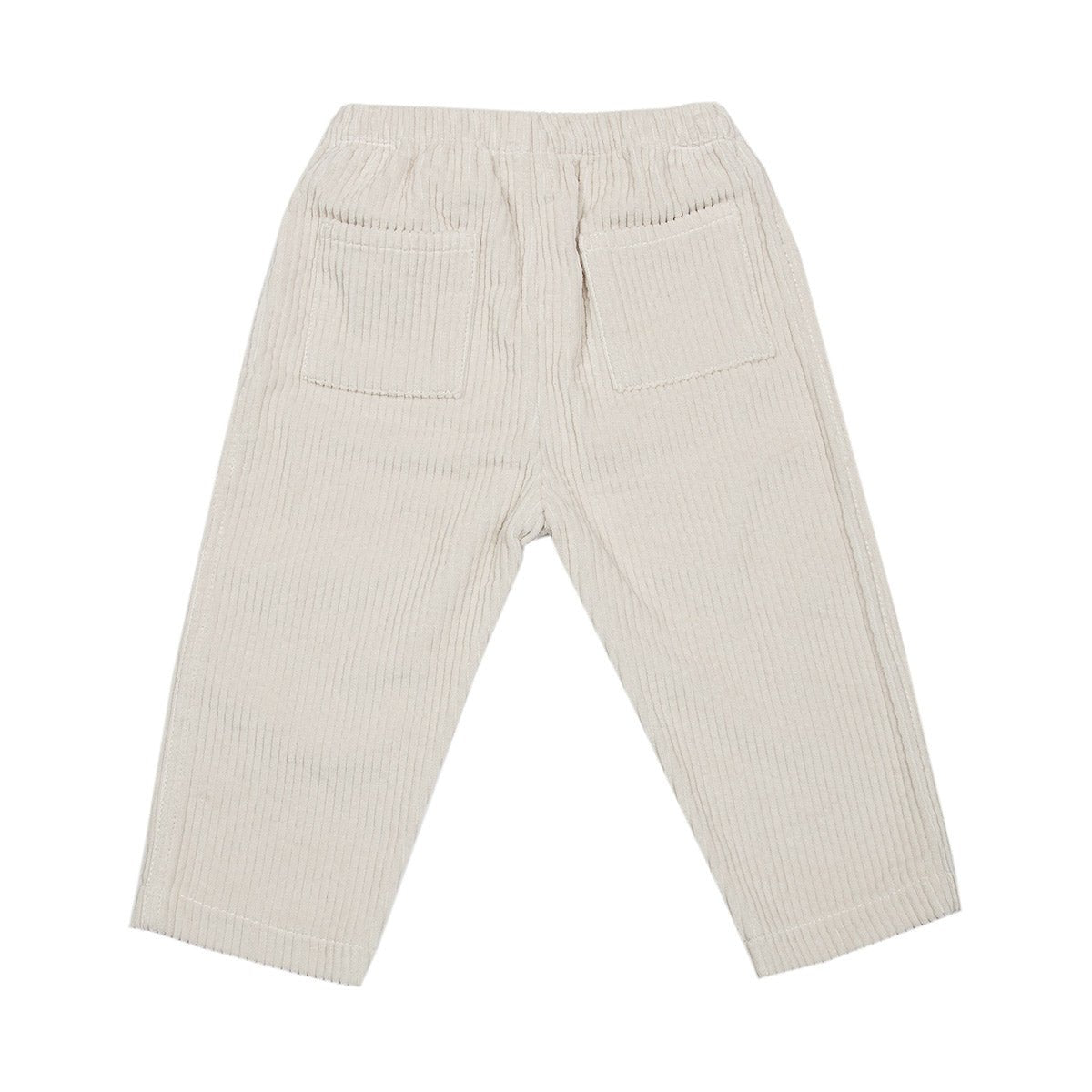 Corduroy Light Gray Baby Pants - Bottoms Suuky Porto