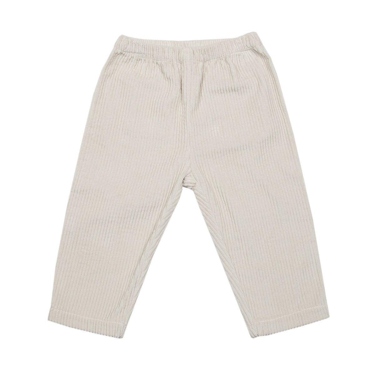 Corduroy Light Gray Baby Pants - Bottoms Suuky Porto