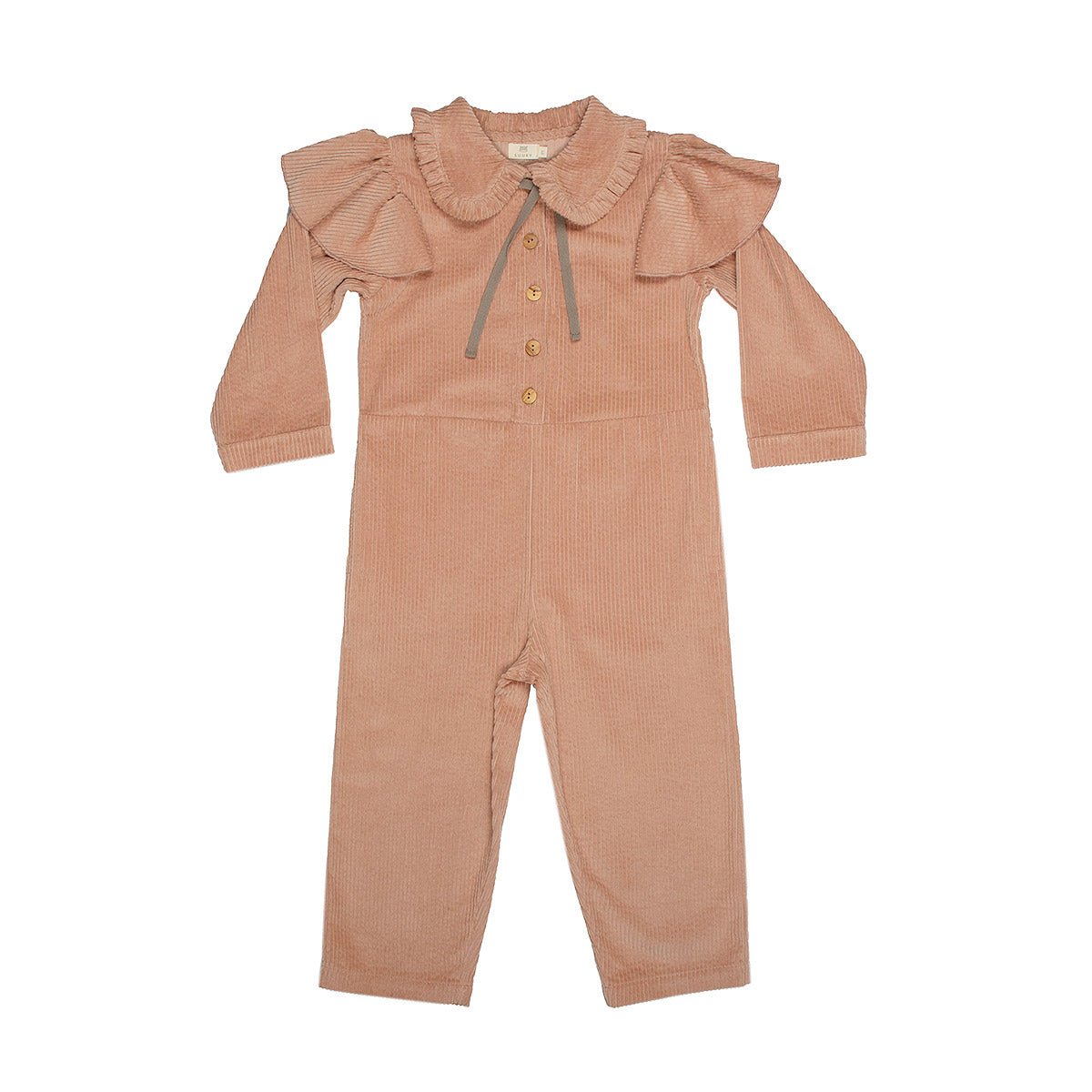 Corduroy Powder Pink Jumpsuit - Dresses & Jumpsuits Suuky Porto