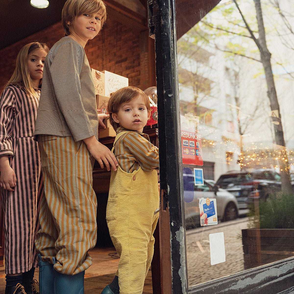 Corduroy Yellow Cream Baby Overall - Overalls Suuky Porto