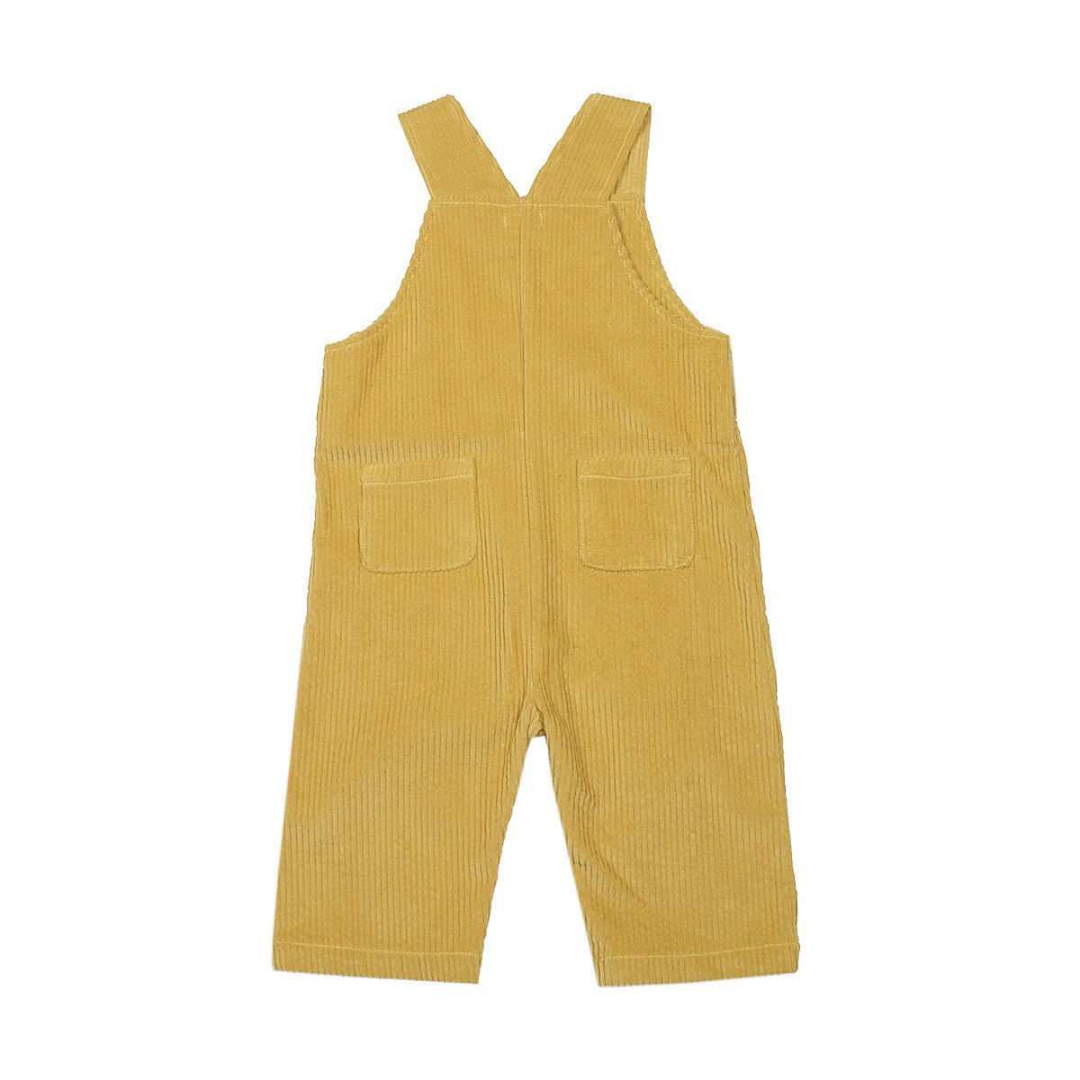 Corduroy Yellow Cream Baby Overall - Overalls Suuky Porto
