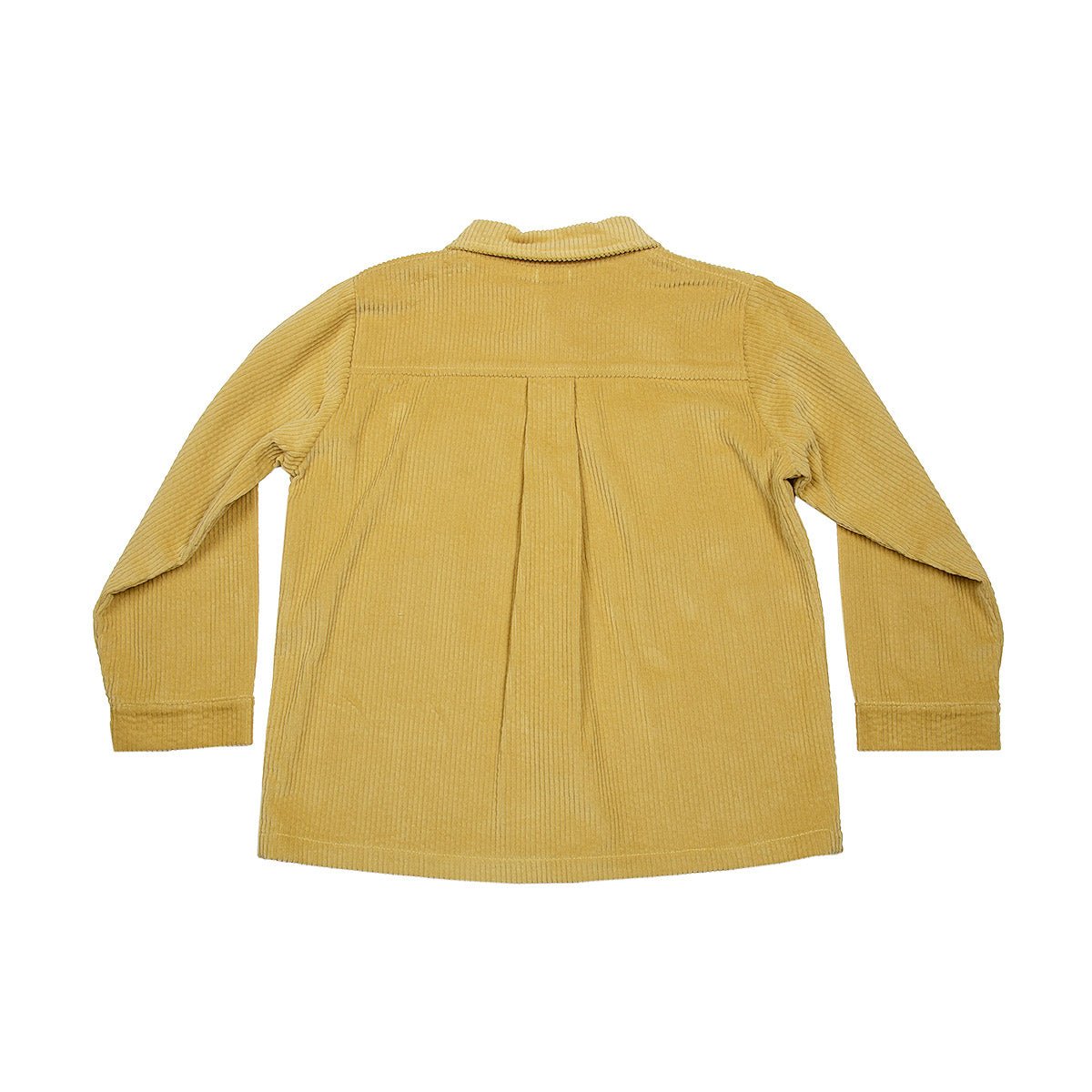 Corduroy Yellow Cream Overshirt - Tops Suuky Porto