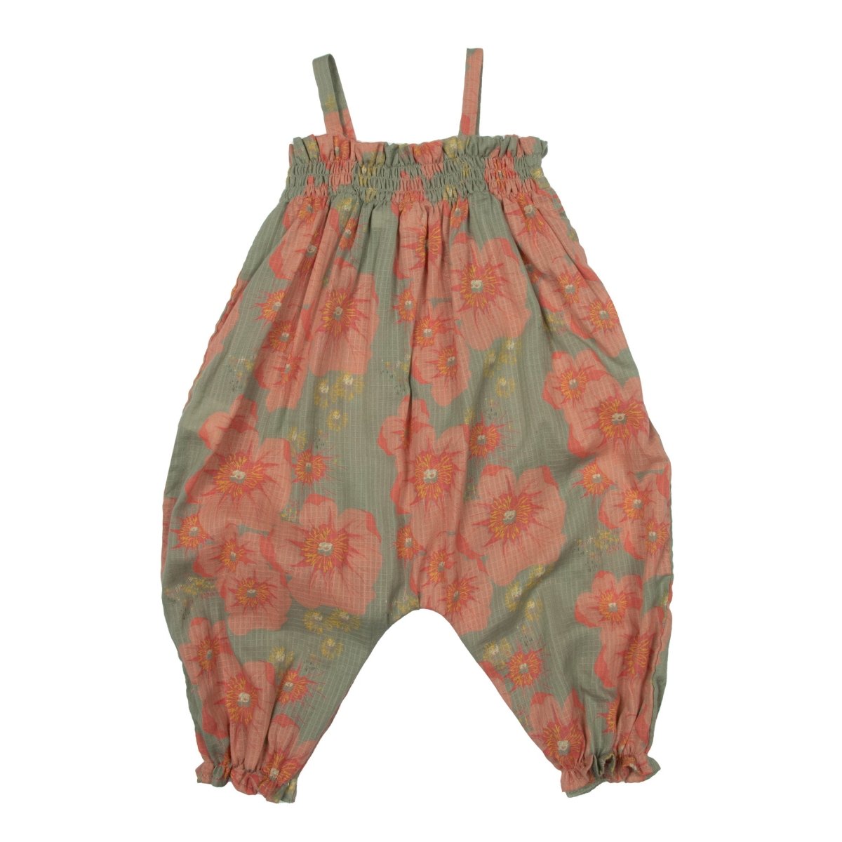 Cotton Squares Baby Overall - Suuky Porto