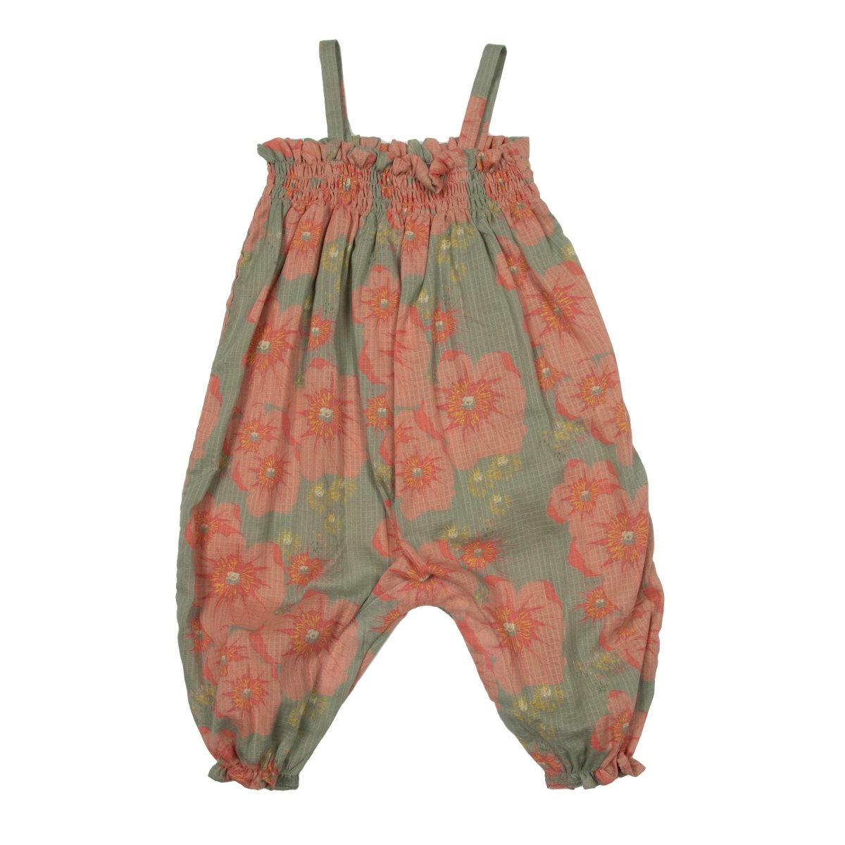Cotton Squares Baby Overall - Suuky Porto