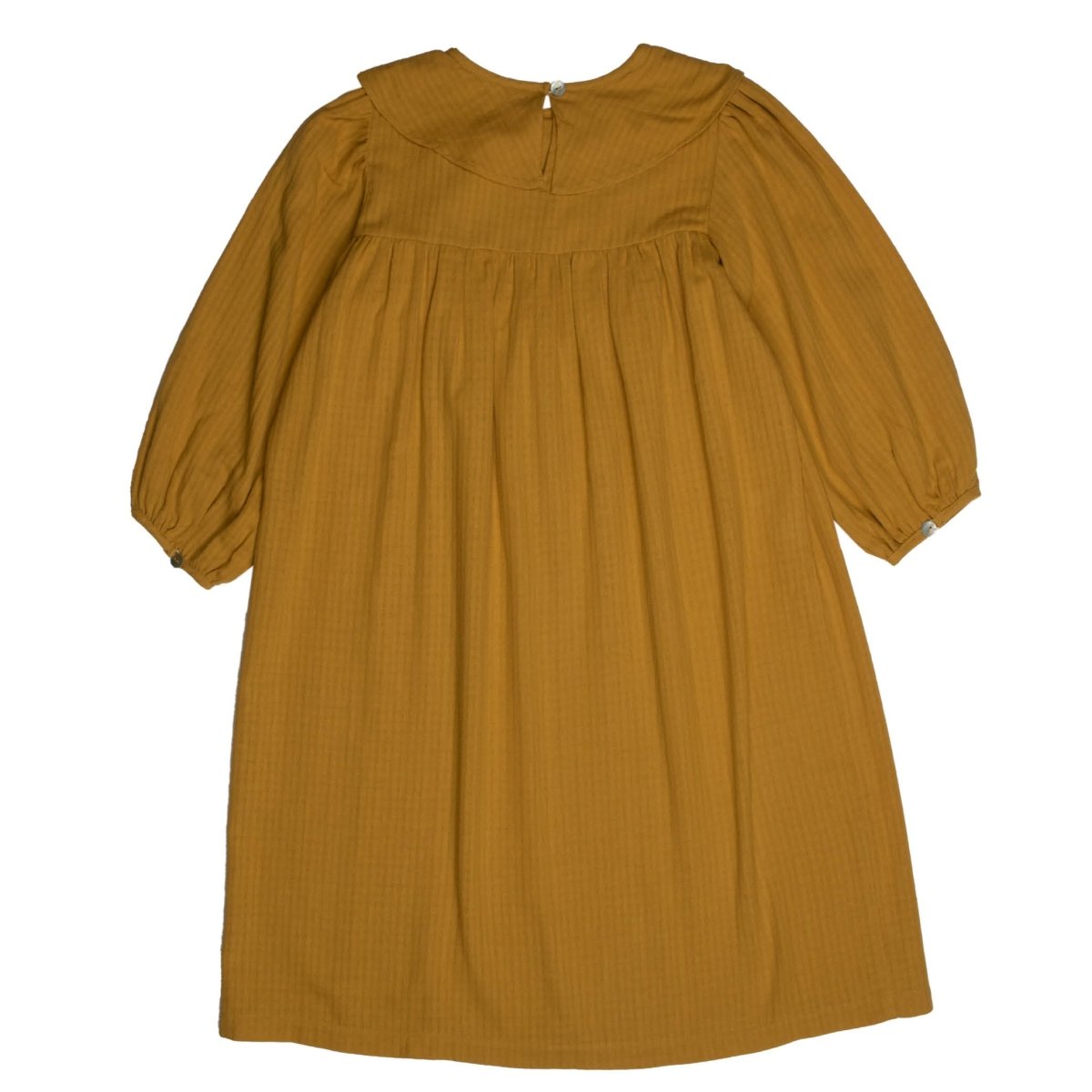 Cotton Squares Collar Dress - Suuky Porto