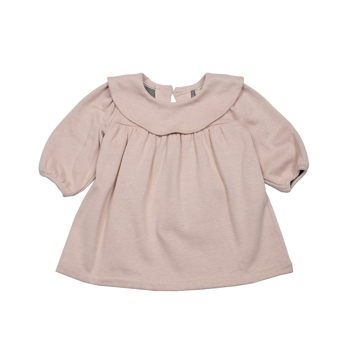 Interlock Relaxed Powder Pink Baby Dress - Dresses & Jumpsuits Suuky Porto