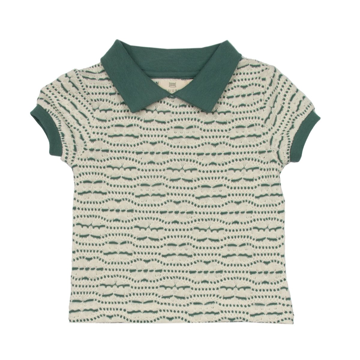 Jersey Jacquard Baby Polo - Suuky Porto