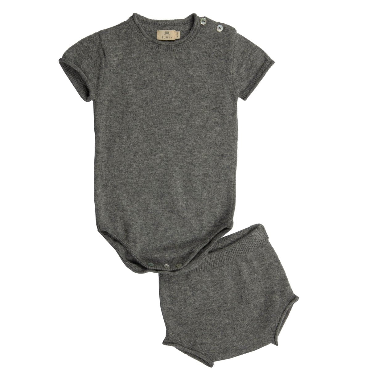 Knitted Wool Cashmere | Baby Set - Knitwear Suuky Porto