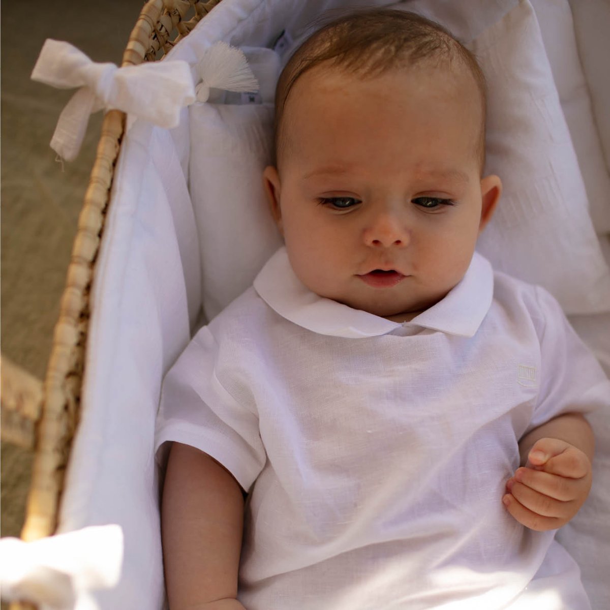 Lace Linen | Baby Set Dove - Sets Suuky Porto