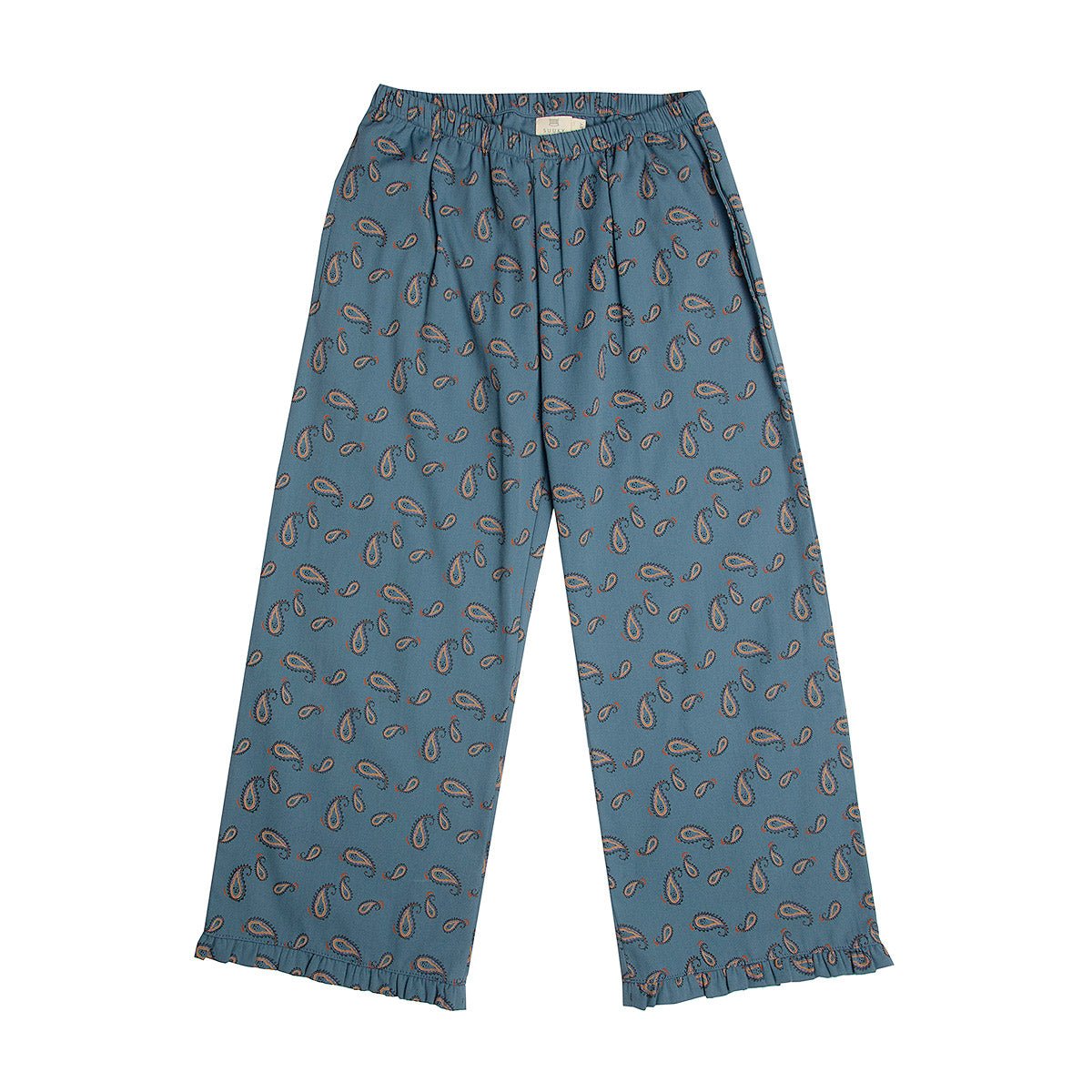 Paisley China Blue Pants - Bottoms Suuky Porto