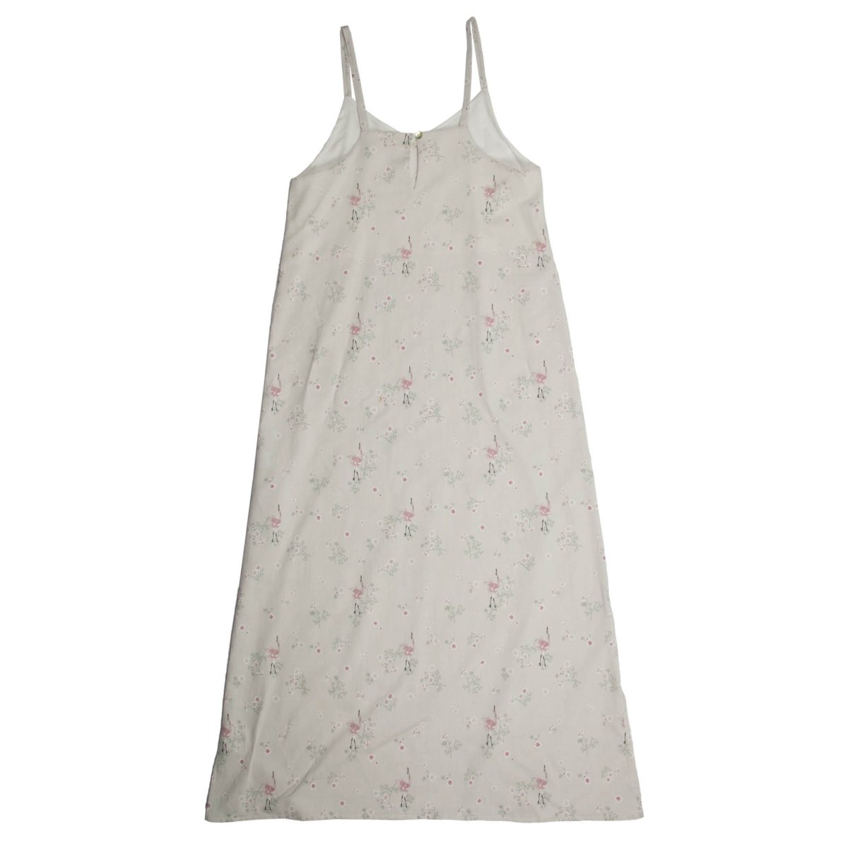 Printed Linen Strap Dress - Suuky Porto