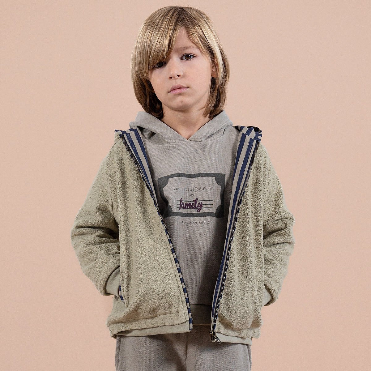 Soft Cosy Silver Sage Jacket - Jackets & Kimonos Suuky Porto