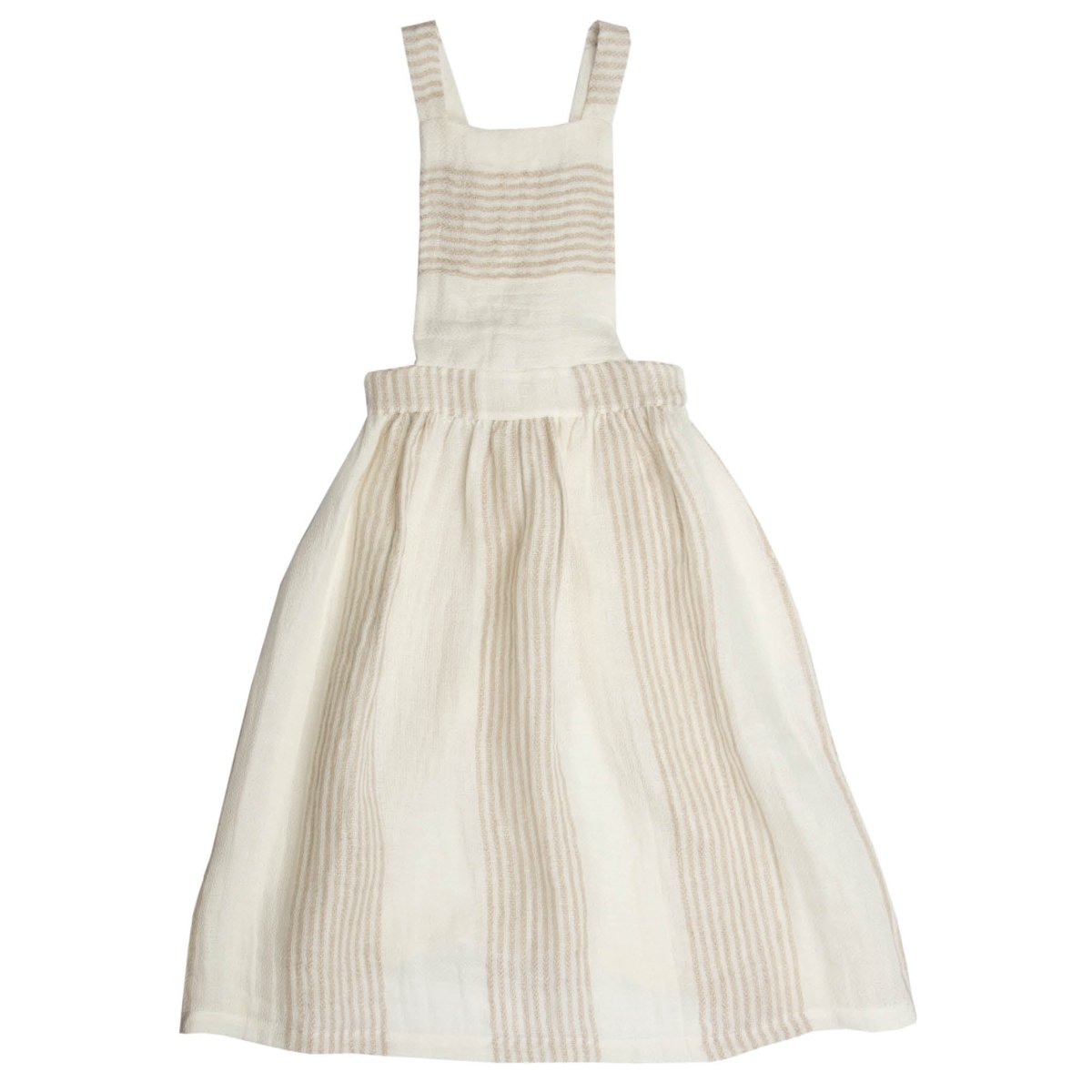 Soft Linen Big Stripes Skirt - Suuky Porto