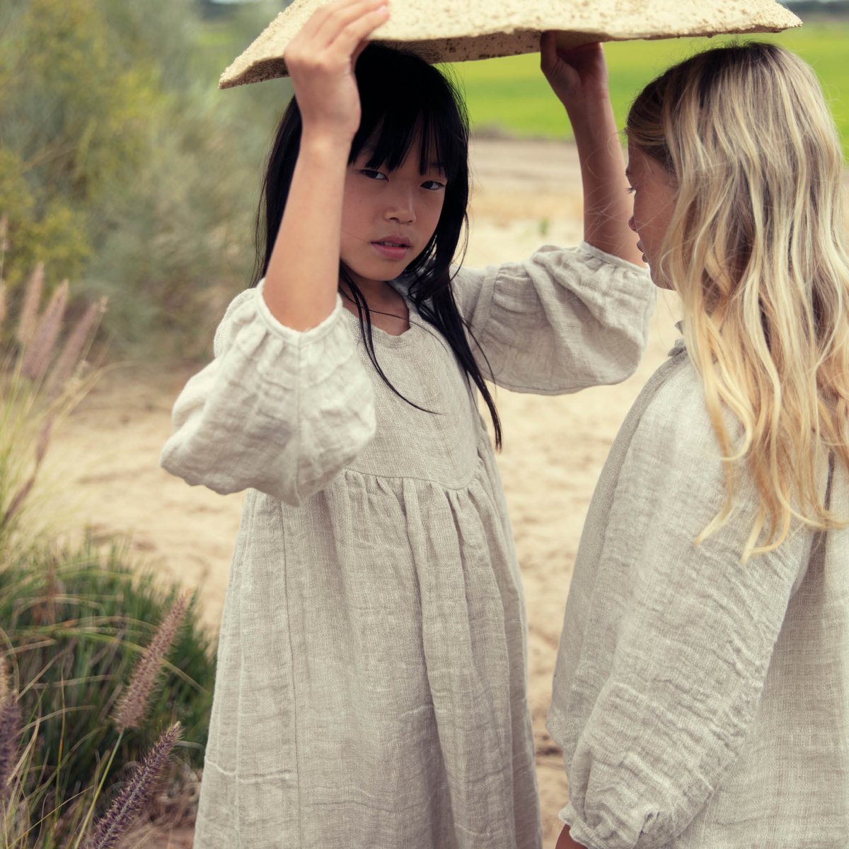 Soft Linen Wide - Fit Dress - Suuky Porto