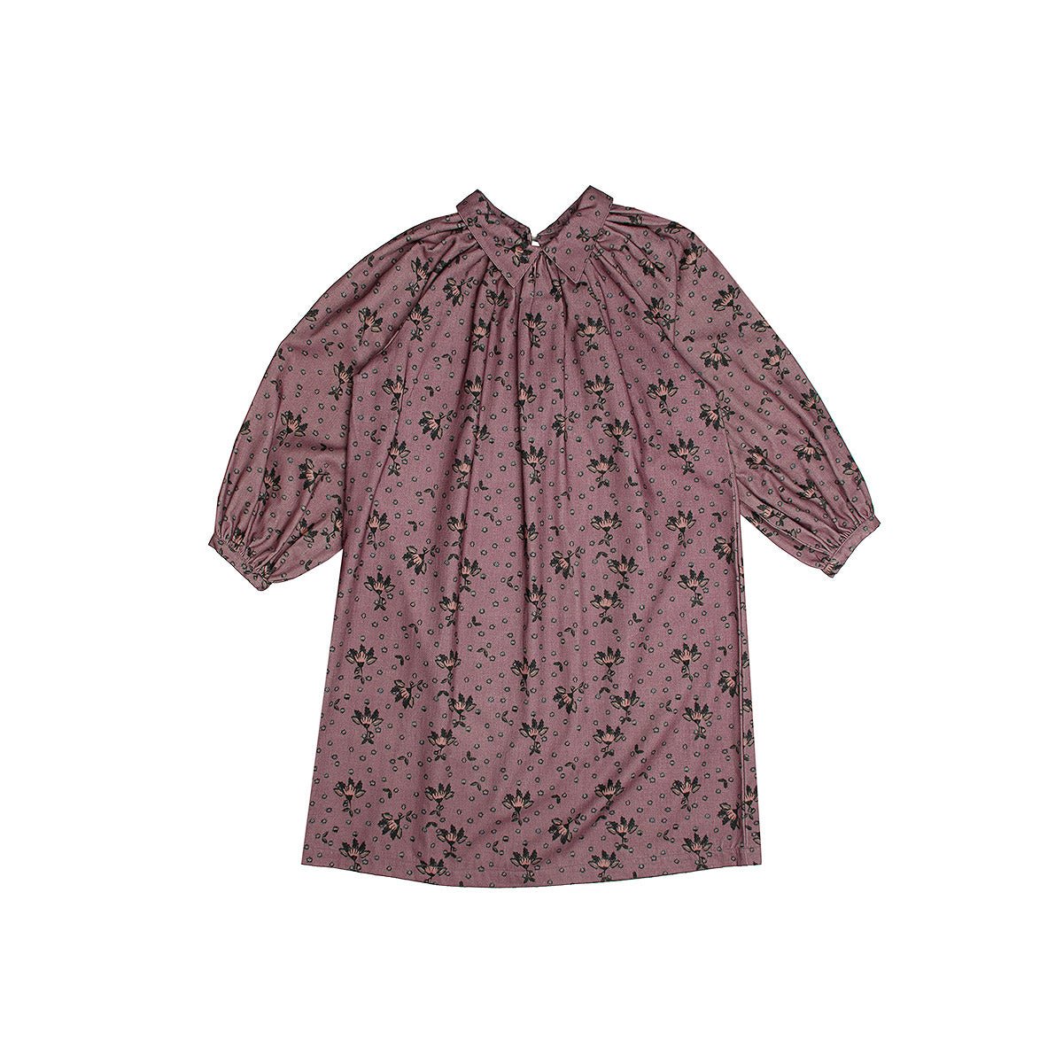 Soft Twill Flower Print Dress - Dresses & Jumpsuits Suuky Porto