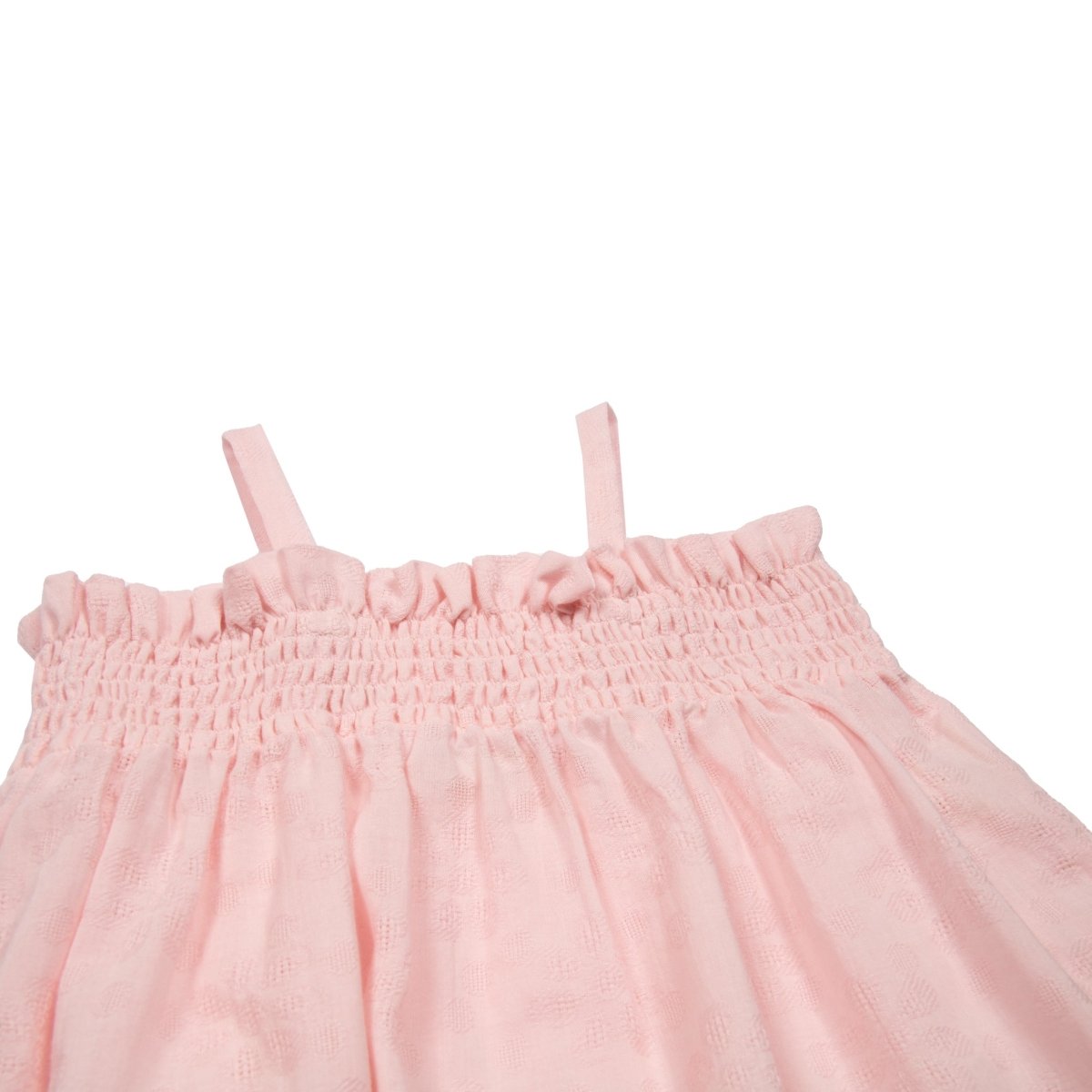 Textured Flower Cloud Pink Top - Suuky Porto