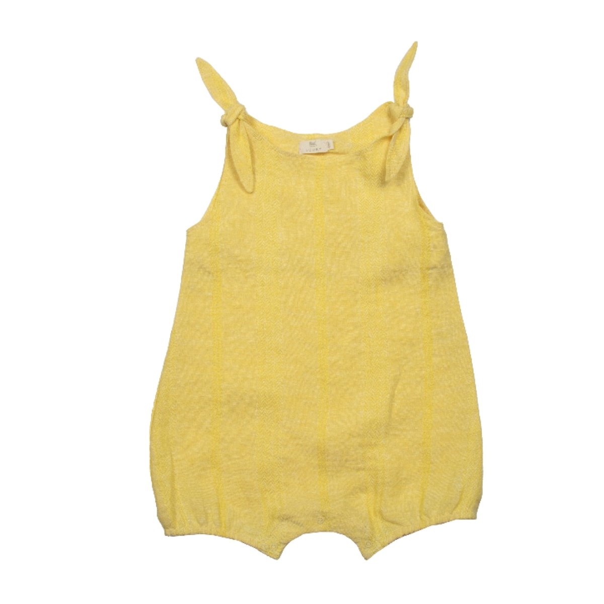 Textured Incaberry Linen Baby Relaxed Overall - Suuky Porto